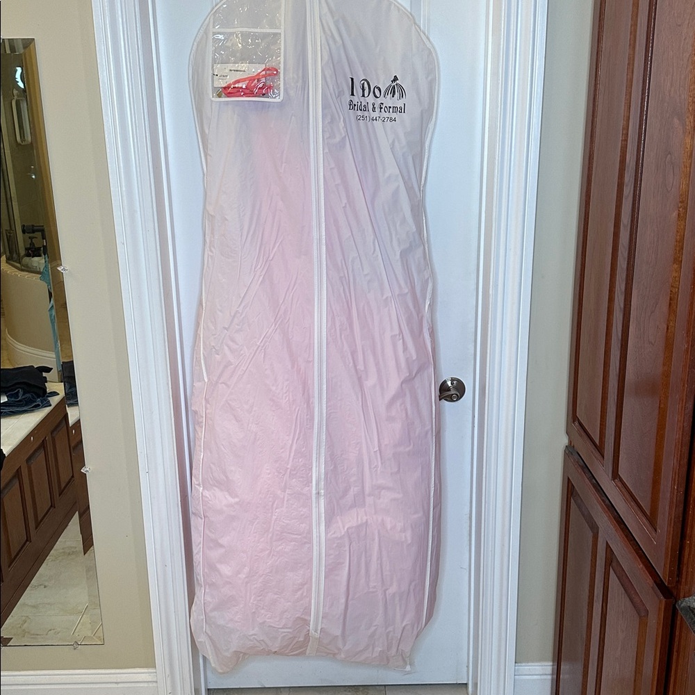 Night Moves Prom Collection Coral Ruffled Gown - Picture 7 of 8